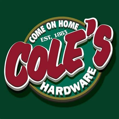 coles hardware hours